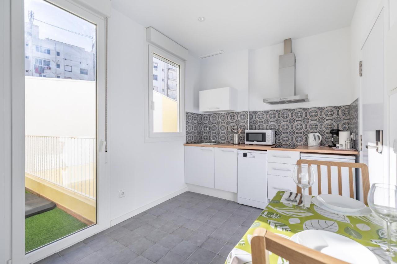 Gorgeous Apt With A Large Private Terrace バレンシア エクステリア 写真